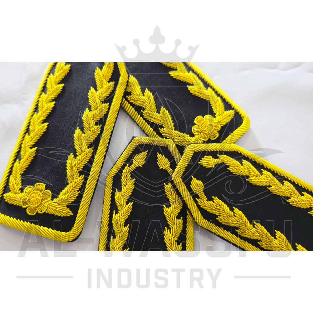 Hand Embroidered Epaulettes