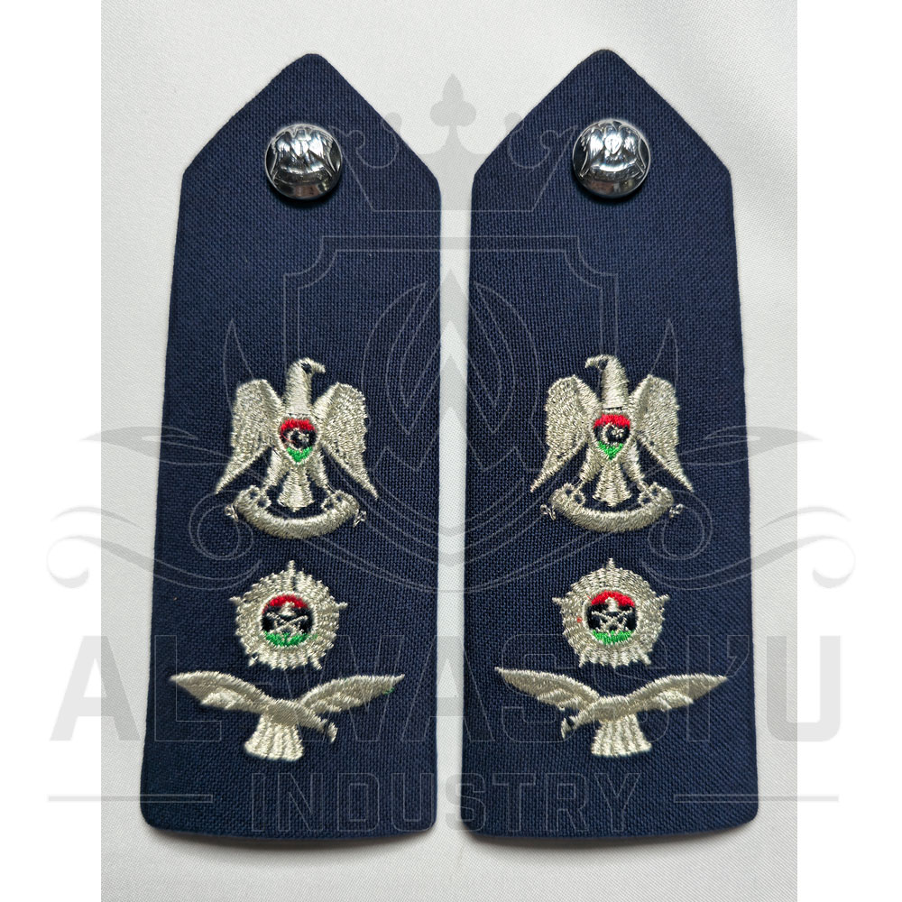 Machine Embroidered Shoulder Boards