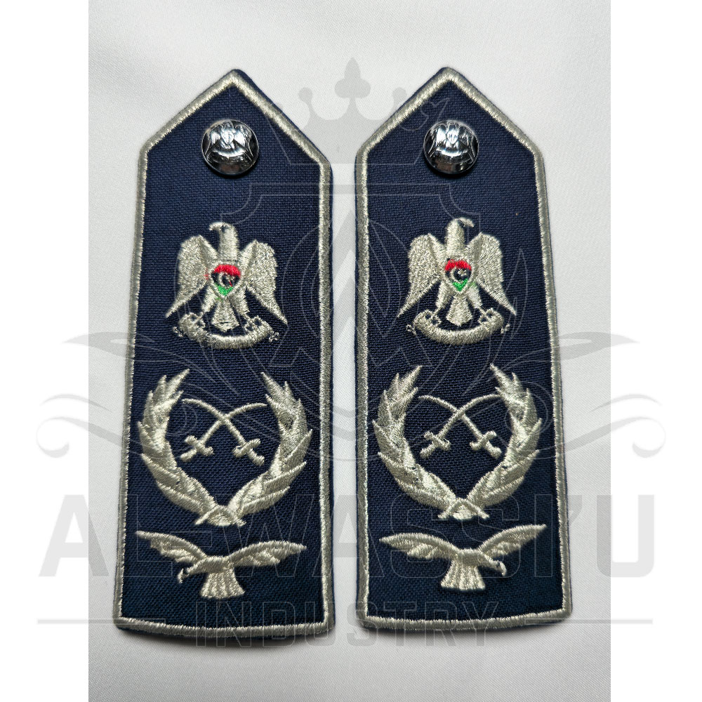 Machine Embroidered Shoulder Boards