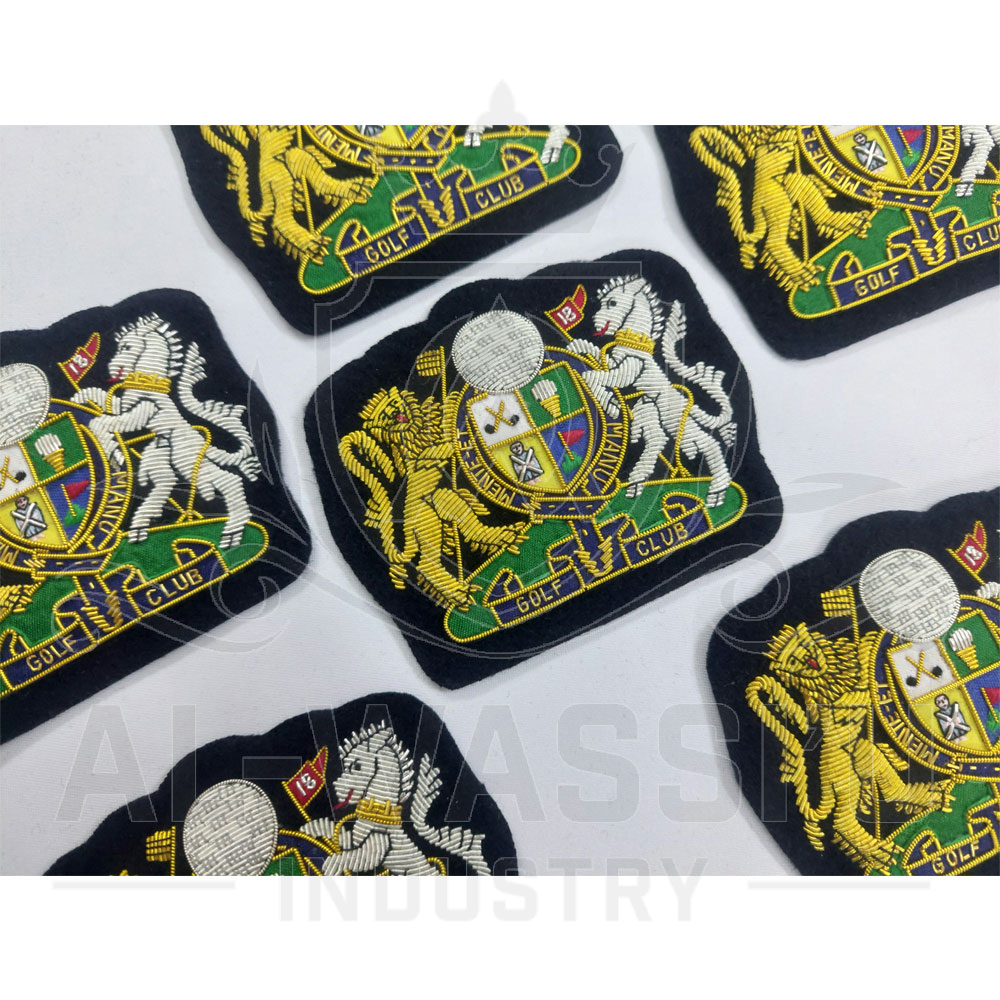 Hand Embroidered Badge