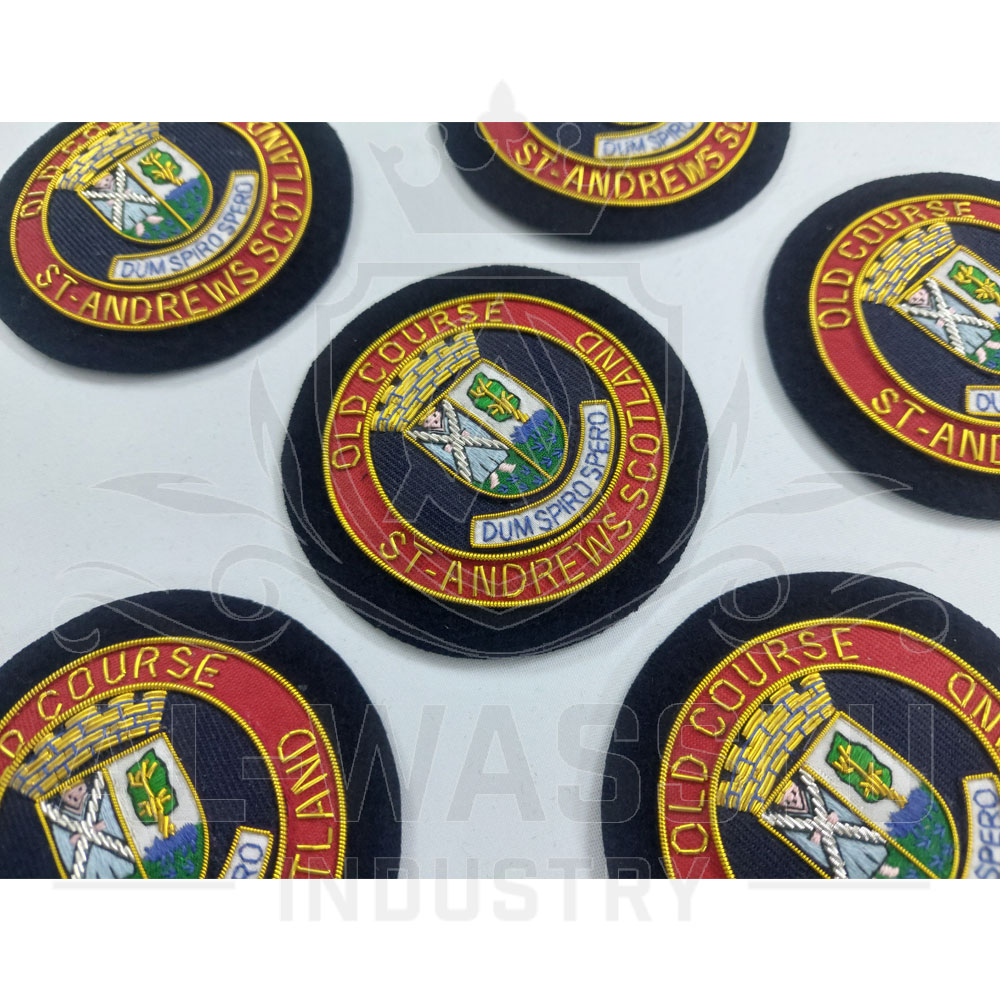 Hand Embroidered Badge