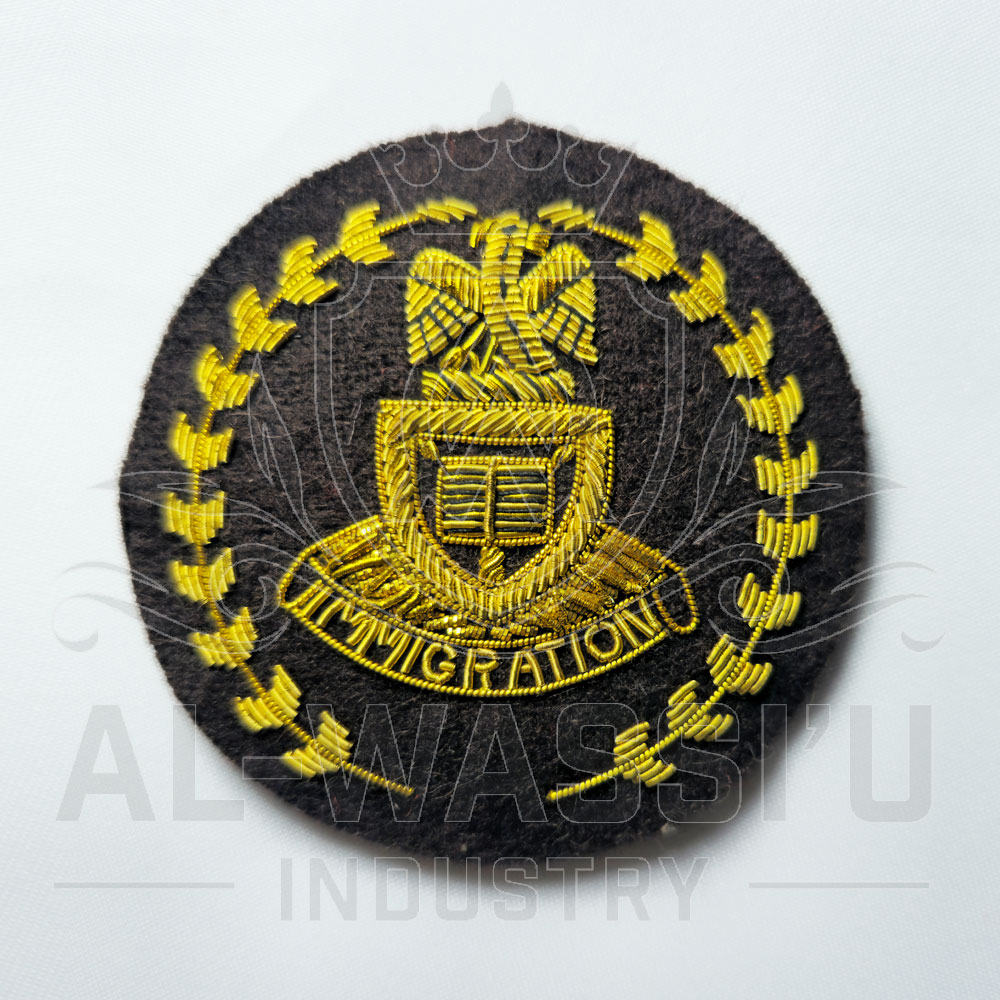 Hand Embroidered Badge