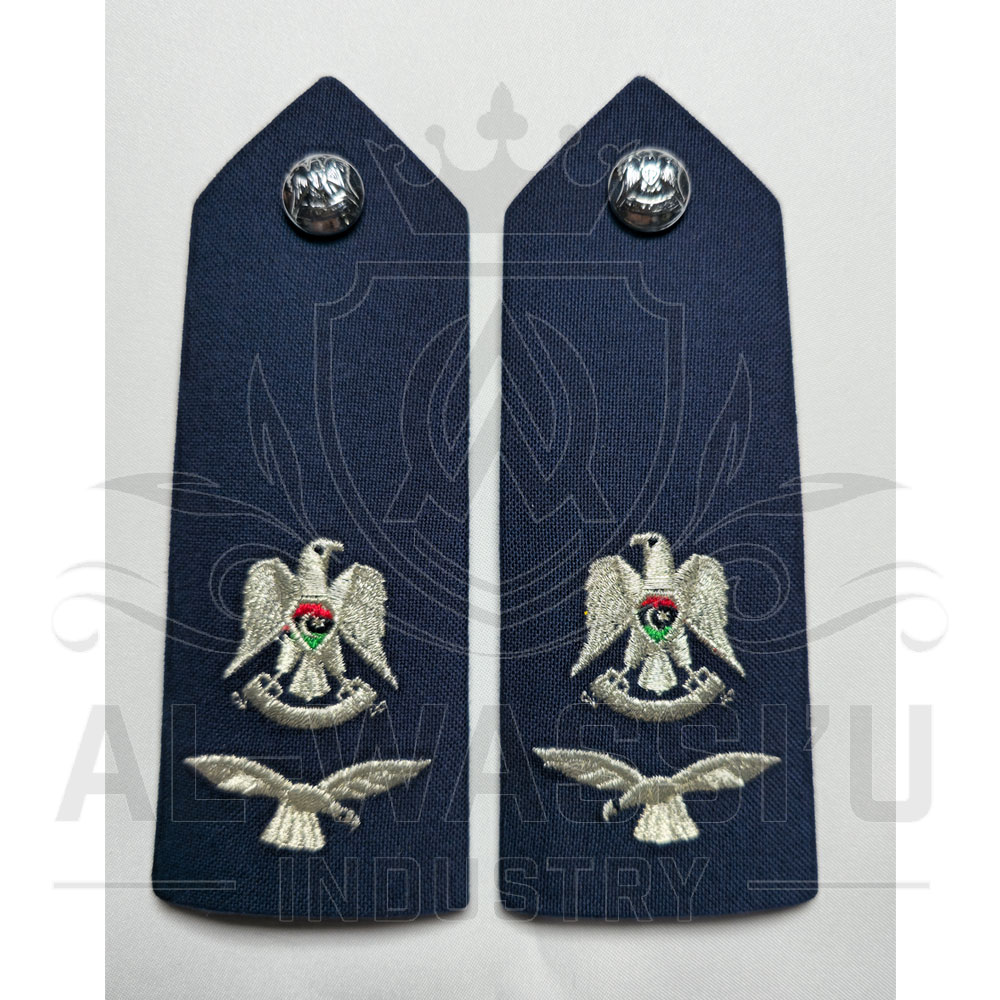Machine Embroidered Shoulder Boards