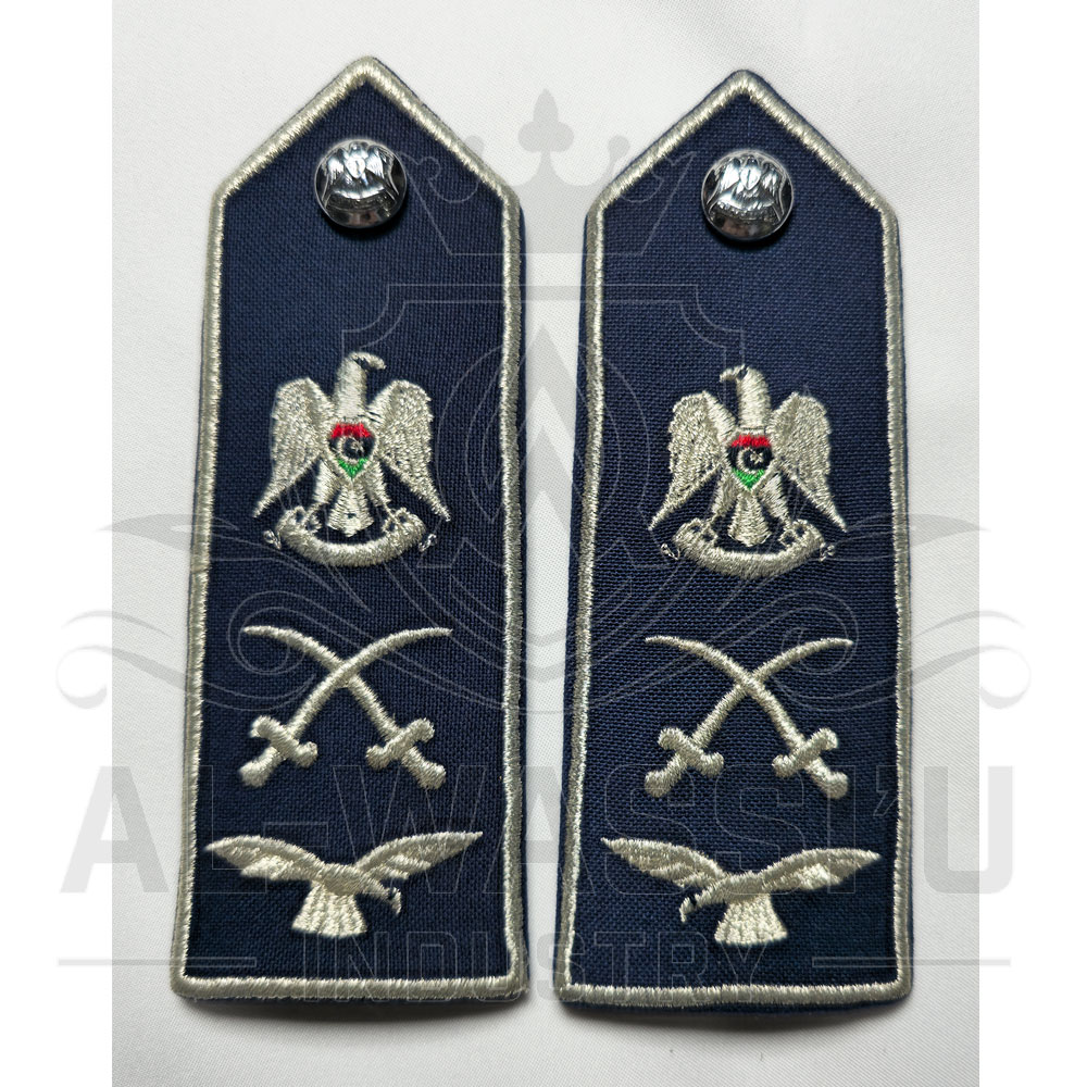 Machine Embroidered Shoulder Boards