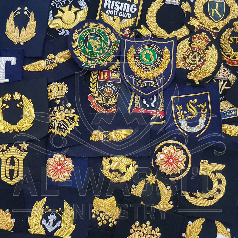 Hand Embroidered Badge