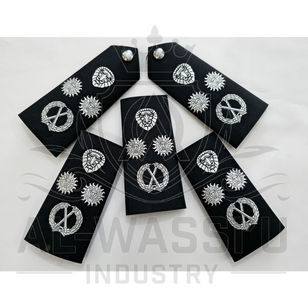 Embossed Epaulettes
