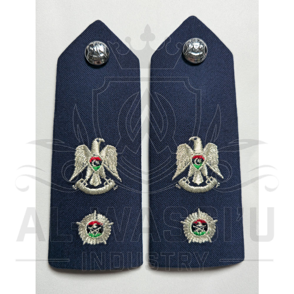 Machine Embroidered Shoulder Boards