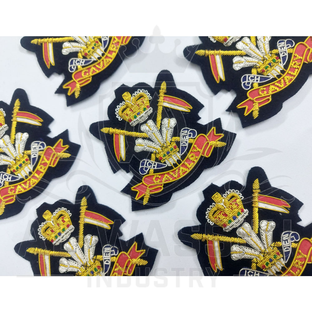 Hand Embroidered Badge