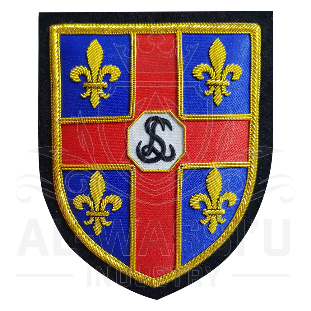 Hand Embroidered Badge