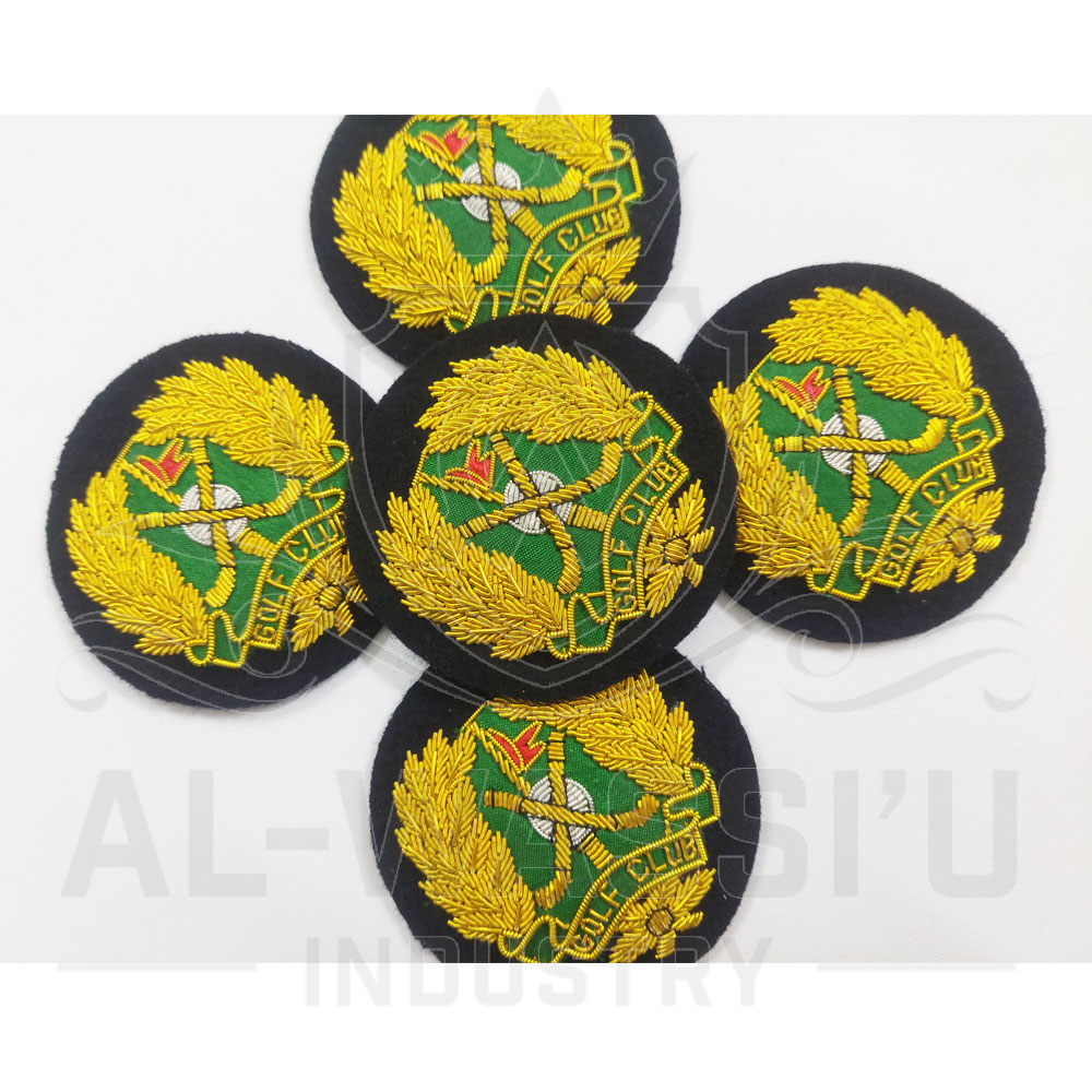 Hand Embroidered Badge