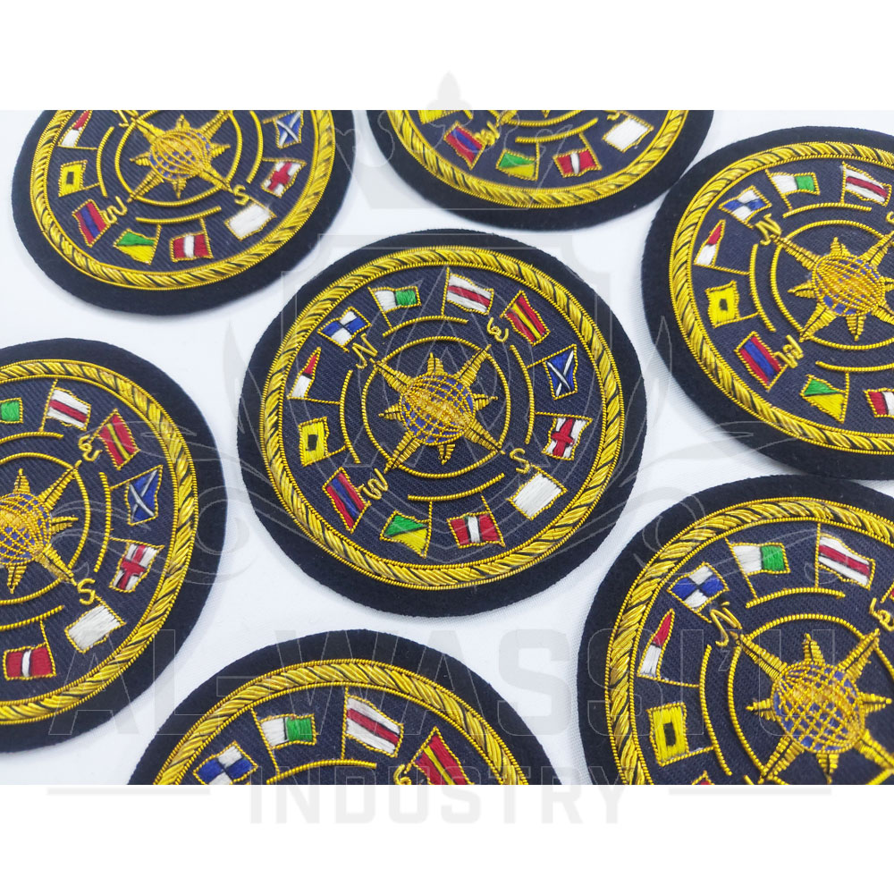 Hand Embroidered Badge