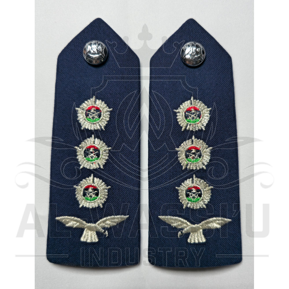 Machine Embroidered Shoulder Boards