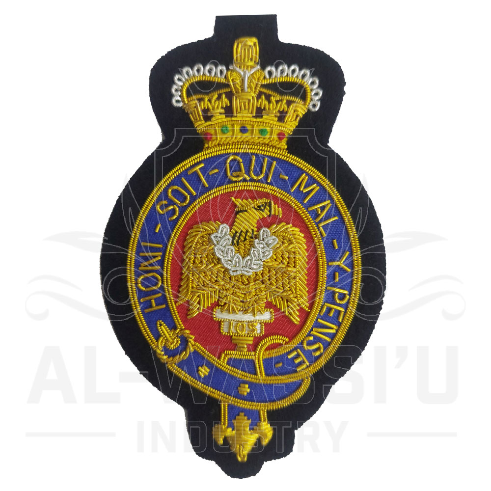 Hand Embroidered Badge