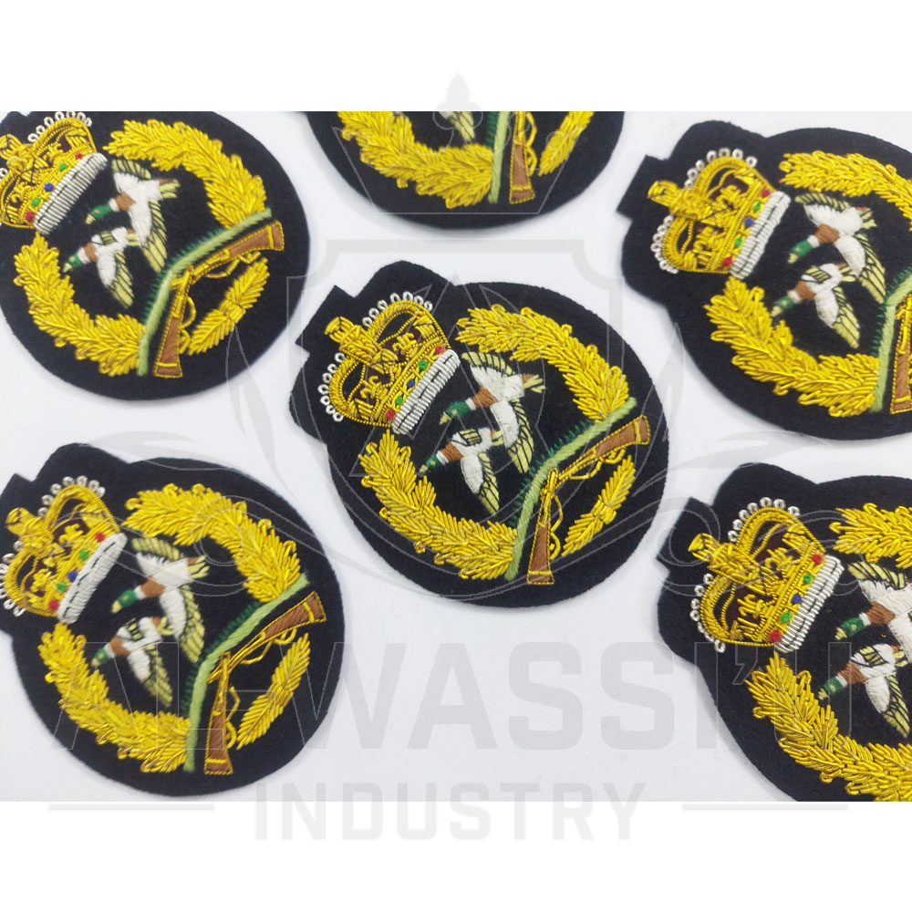 Hand Embroidered Badge