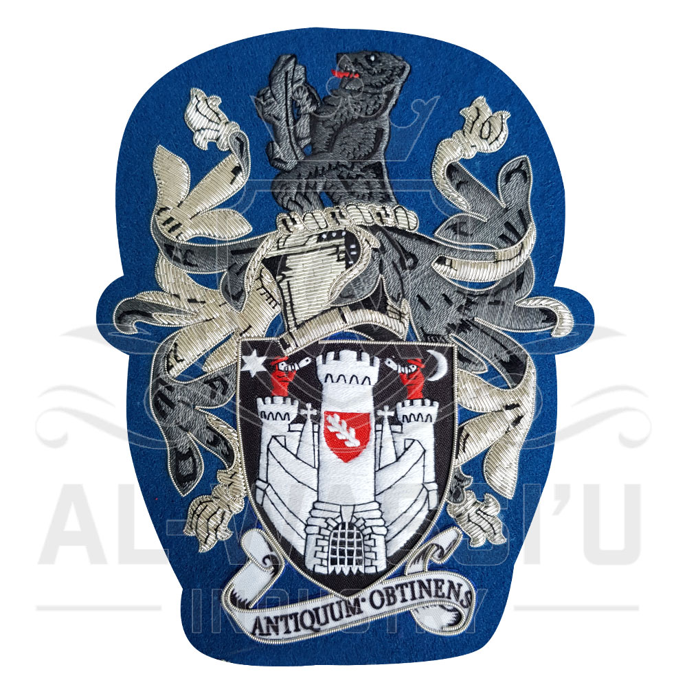 Hand Embroidered Badge