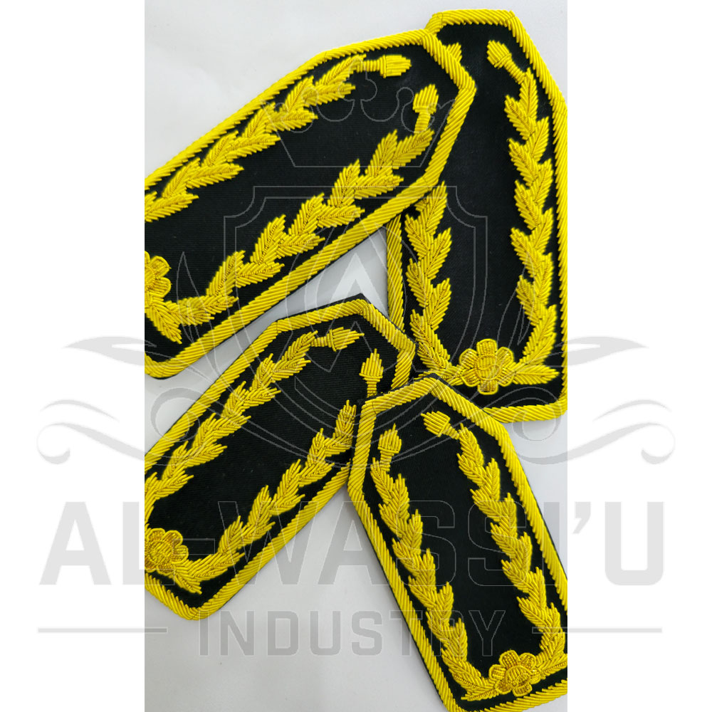 Hand Embroidered Epaulettes