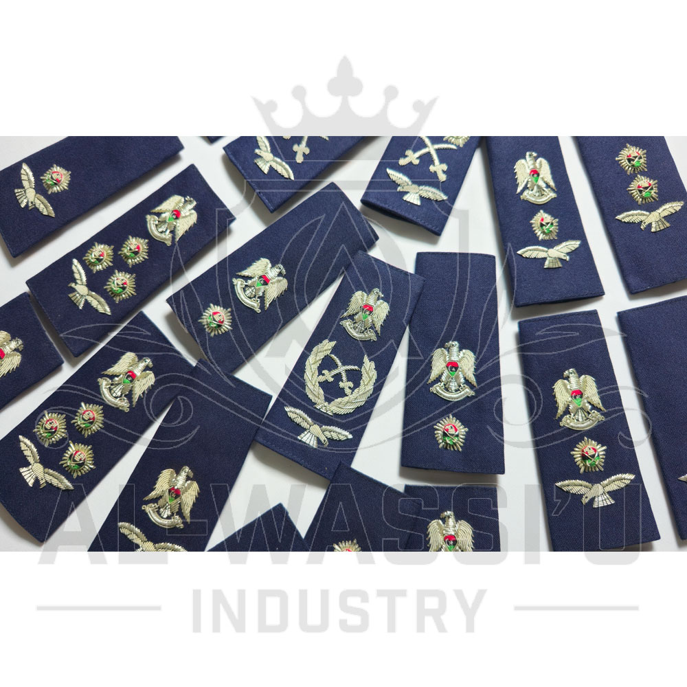 Hand Embroidered Epaulettes