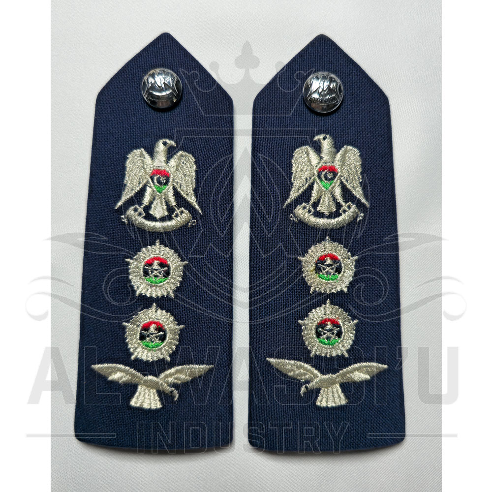 Machine Embroidered Shoulder Boards