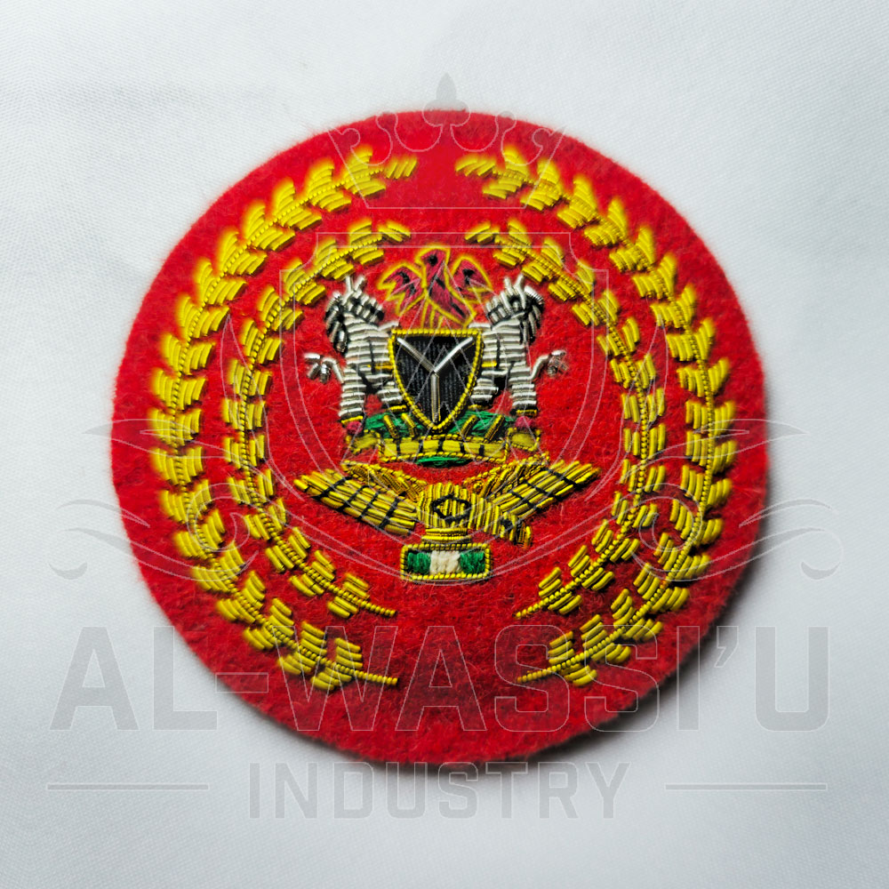 Hand Embroidered Badge