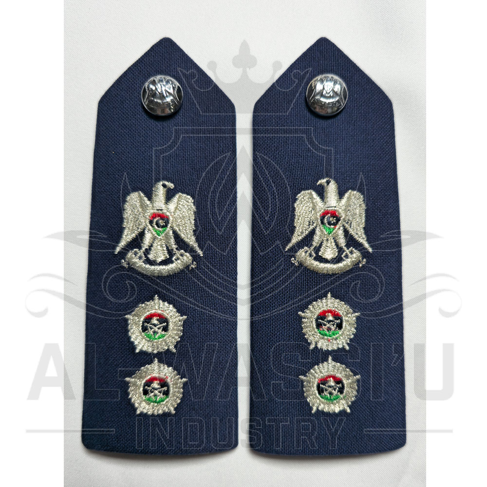 Machine Embroidered Shoulder Boards