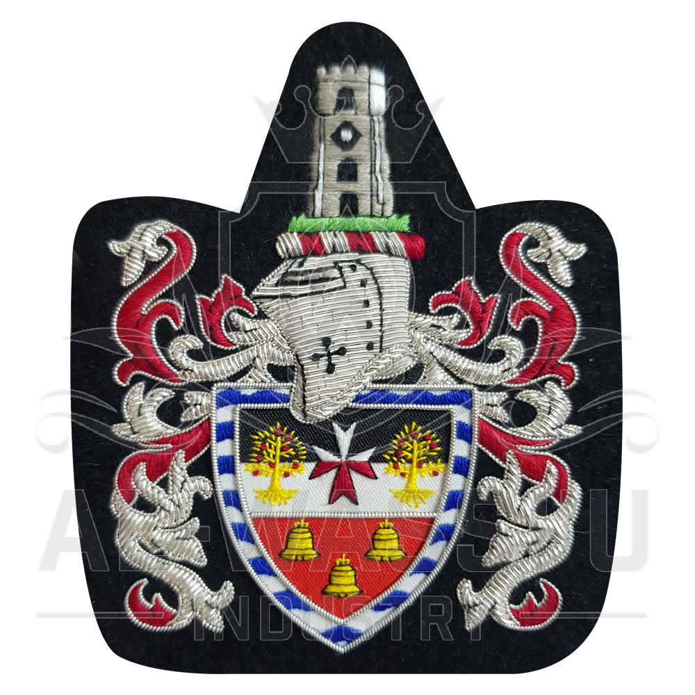 Hand Embroidered Badge