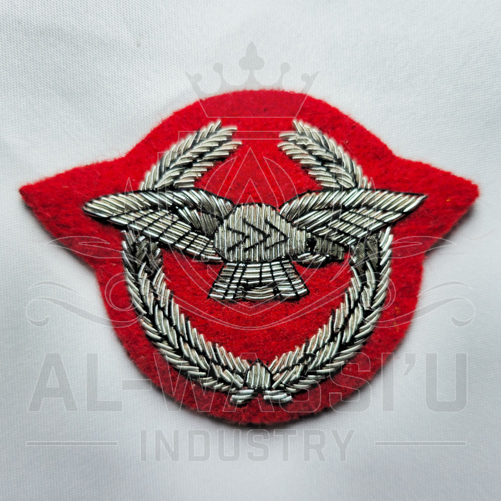 Hand Embroidered Badge