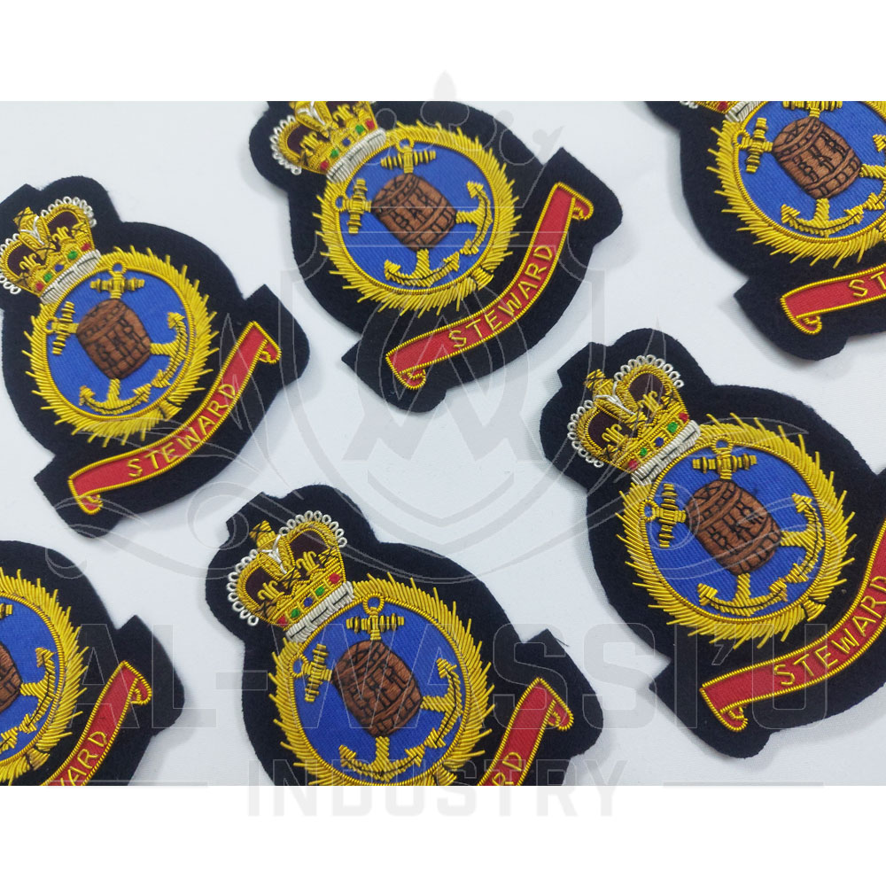 Hand Embroidered Badge