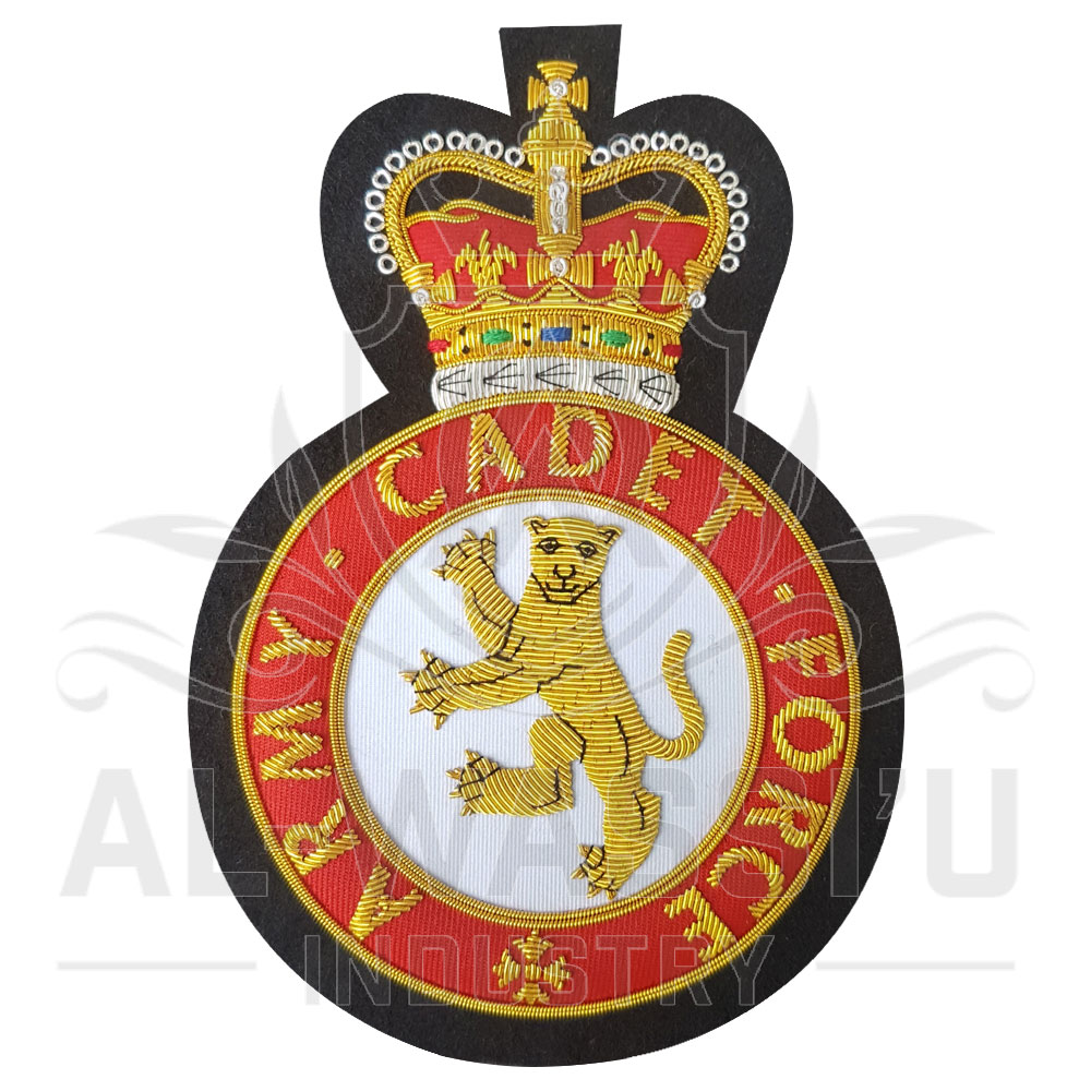 Hand Embroidered Badge