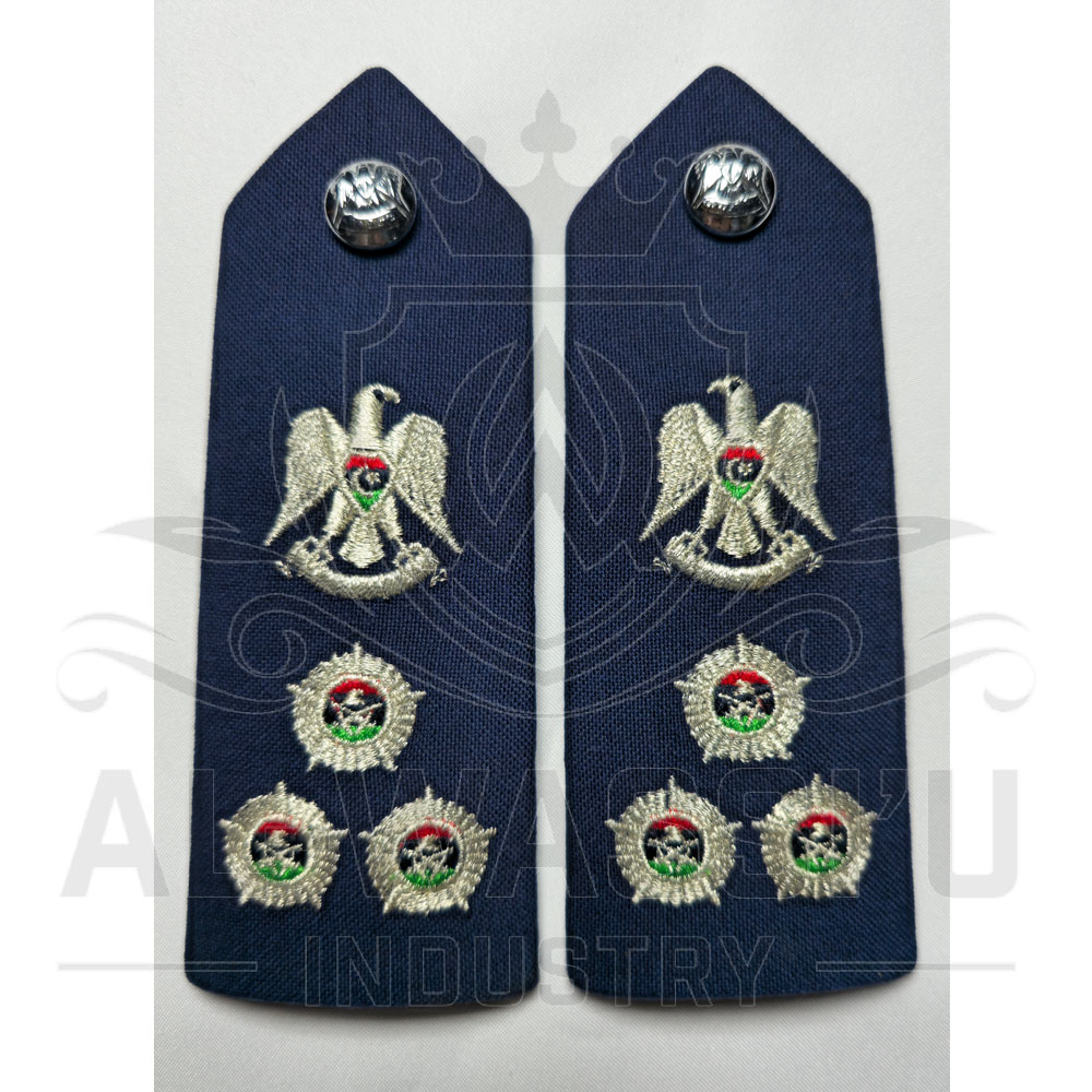 Machine Embroidered Shoulder Boards