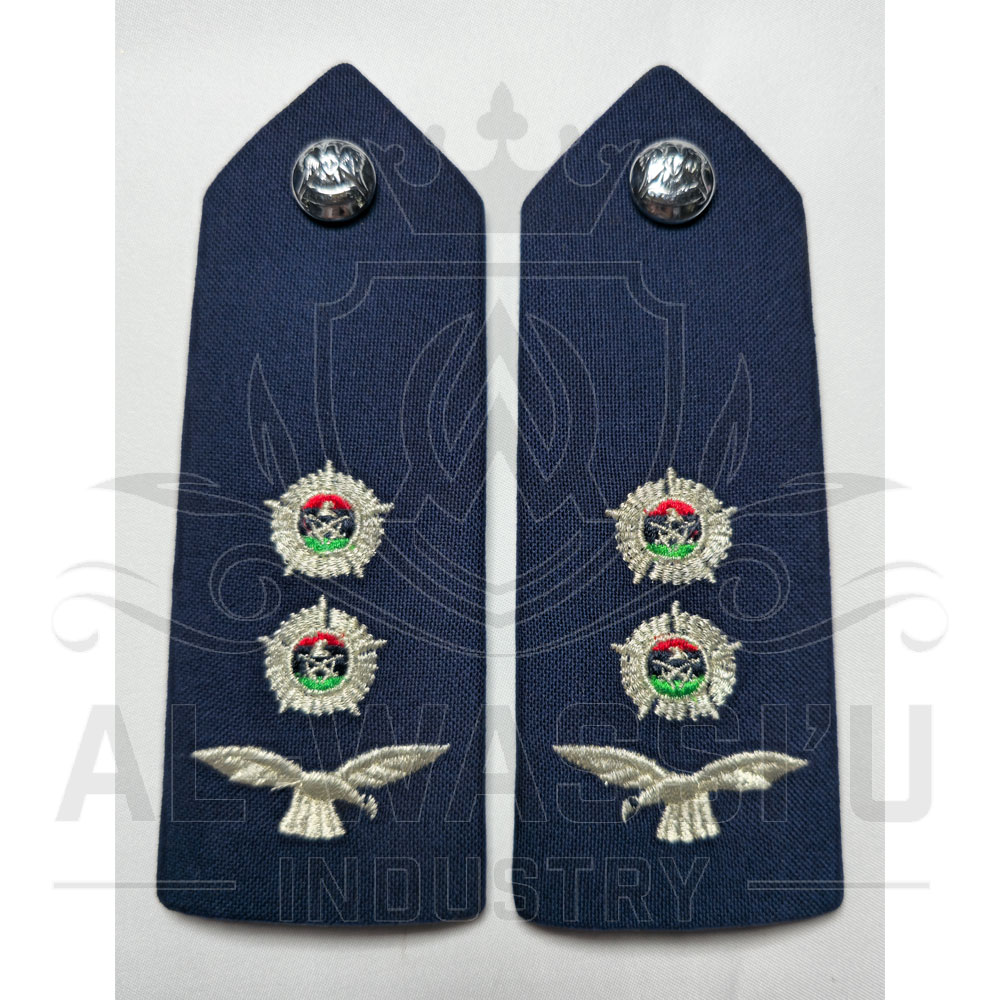Machine Embroidered Shoulder Boards
