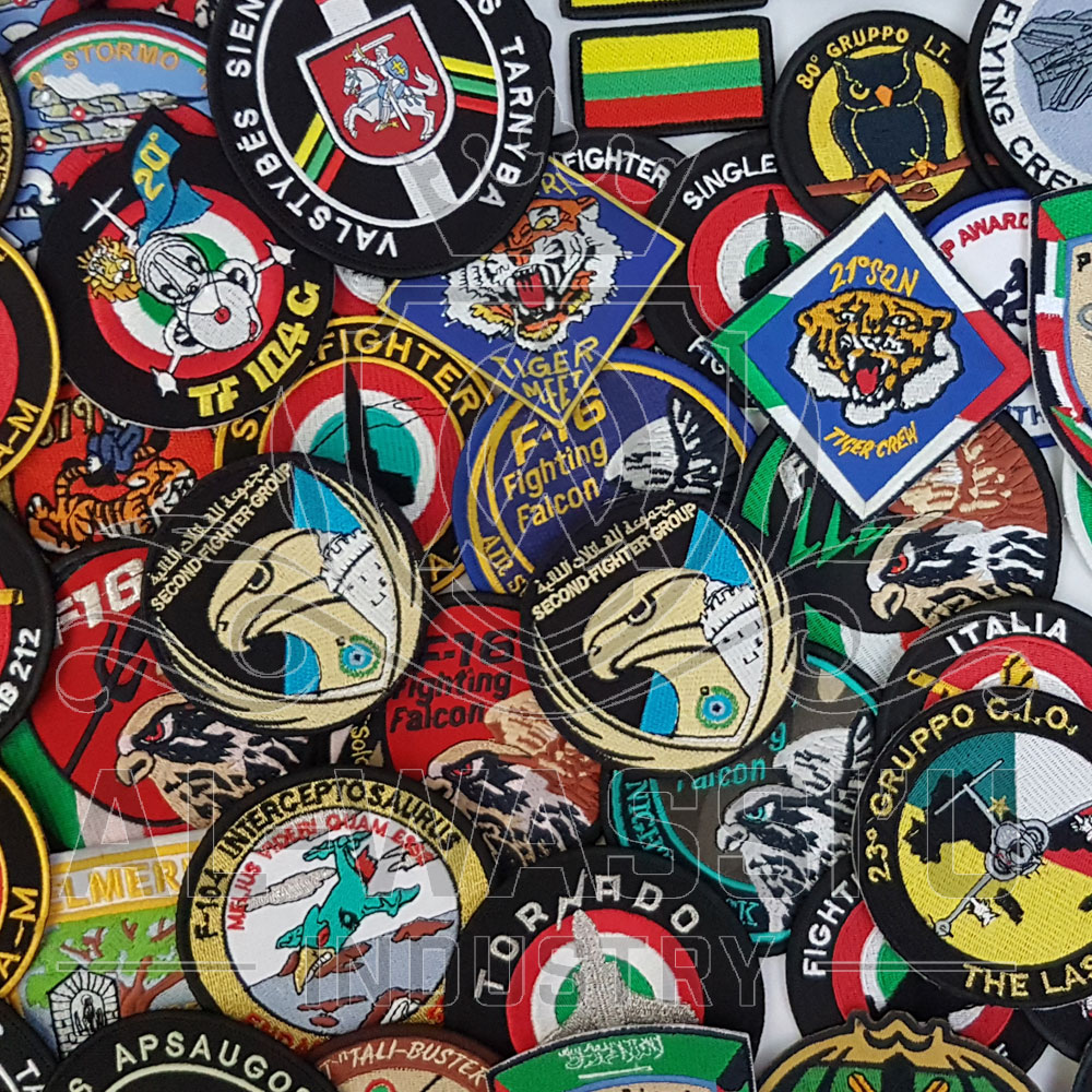 Machine Embroidered Badges