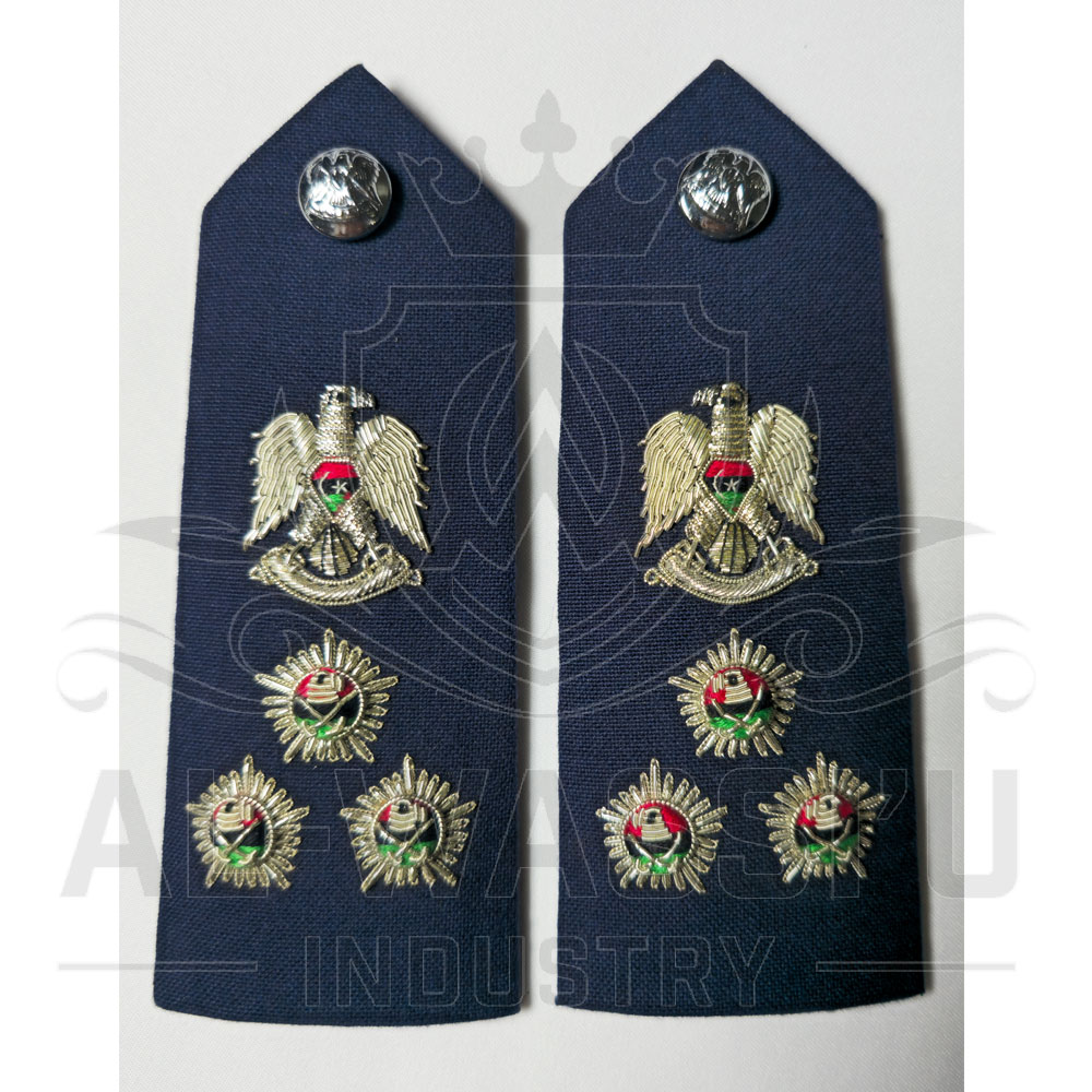 Hand Embroidered Shoulder Boards