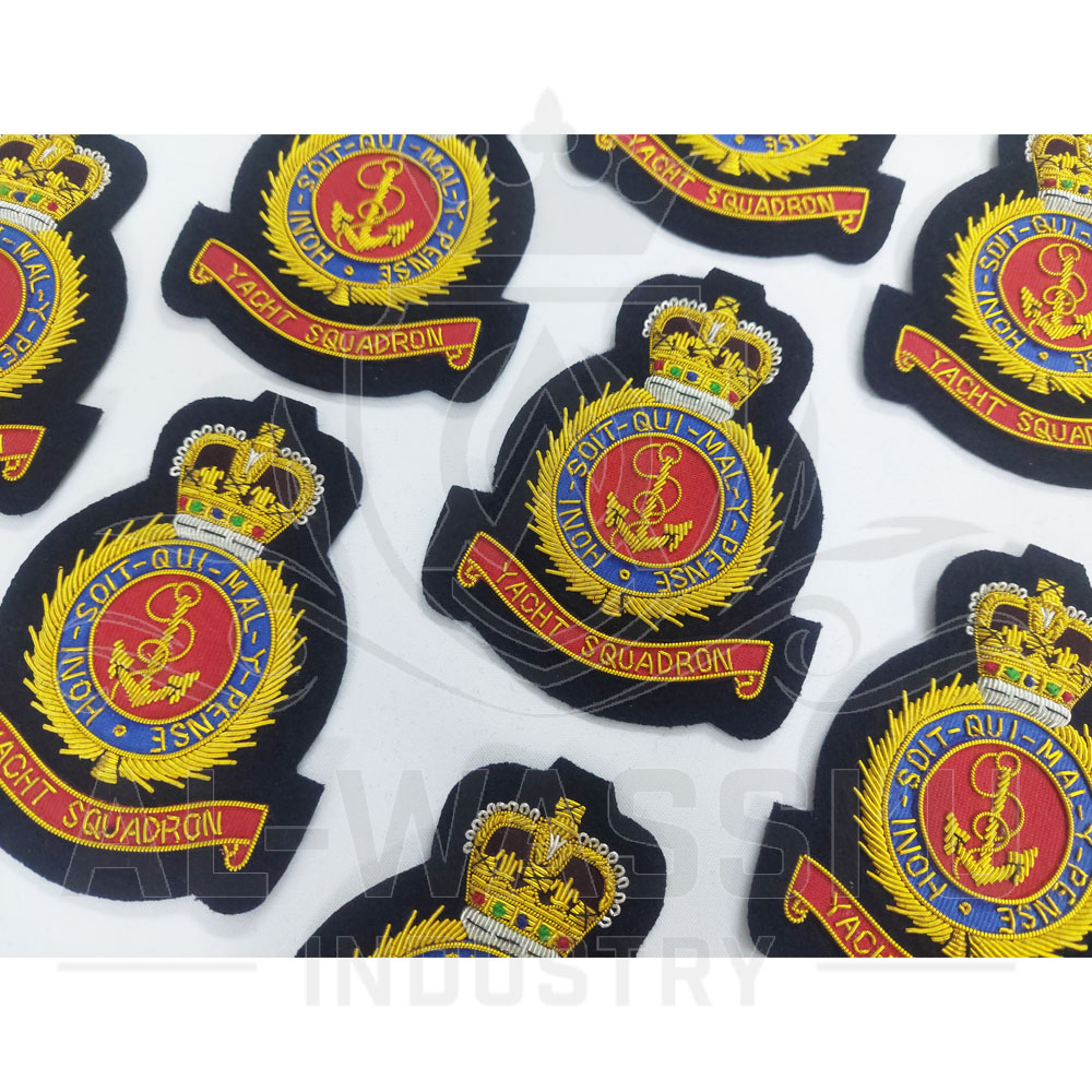 Hand Embroidered Badge