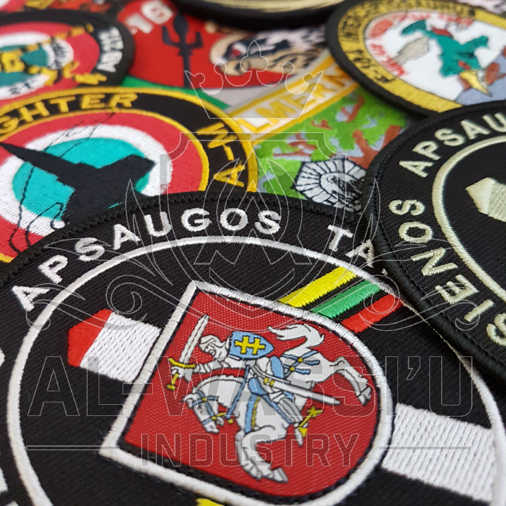 Machine Embroidered Badges