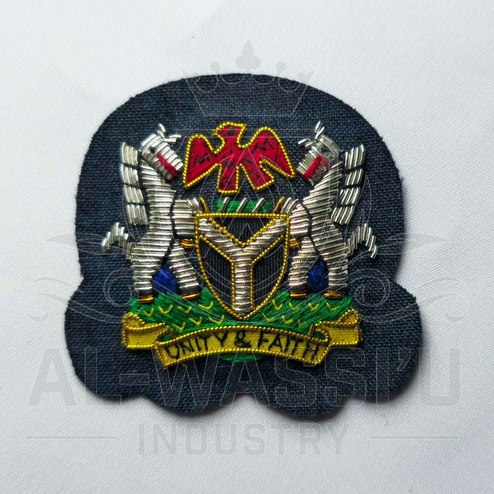 Hand Embroidered Badge