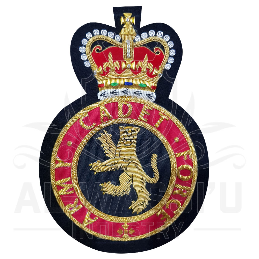 Hand Embroidered Badge