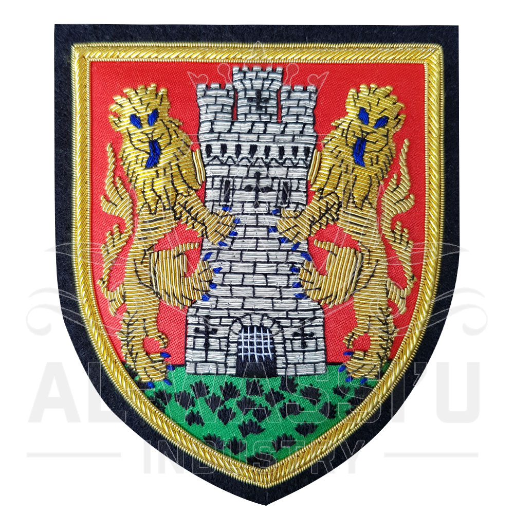 Hand Embroidered Badge