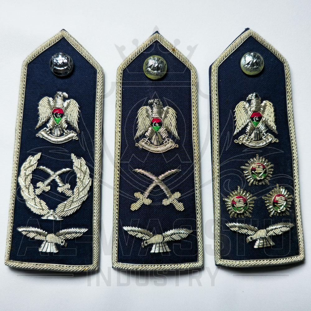 Hand Embroidered Shoulder Boards
