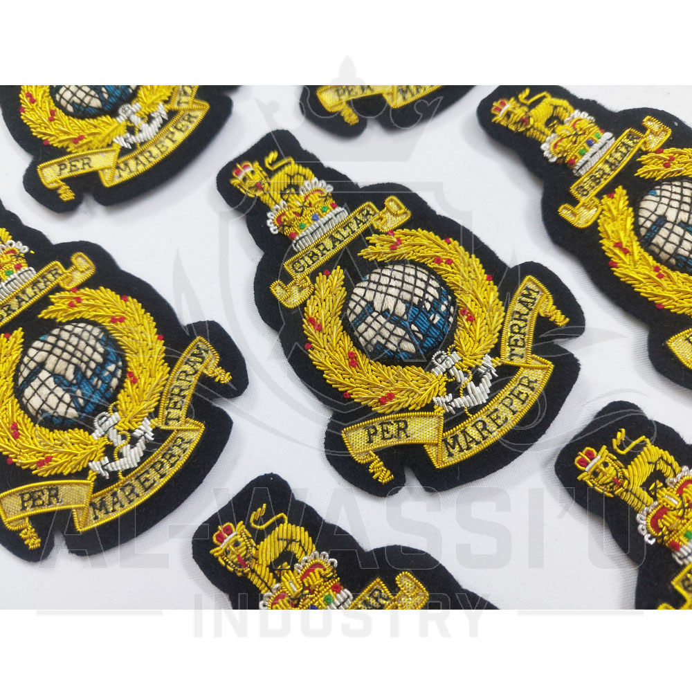 Hand Embroidered Badge