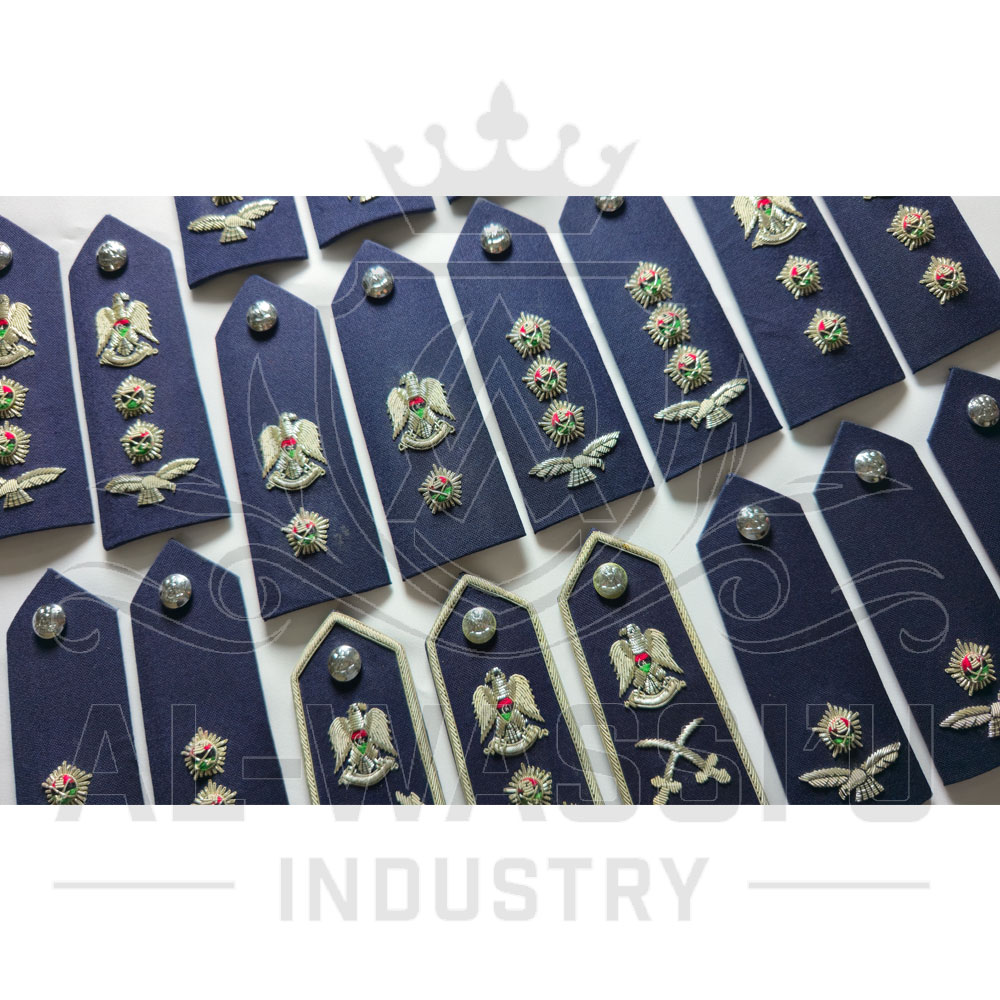 Hand Embroidered Shoulder Boards
