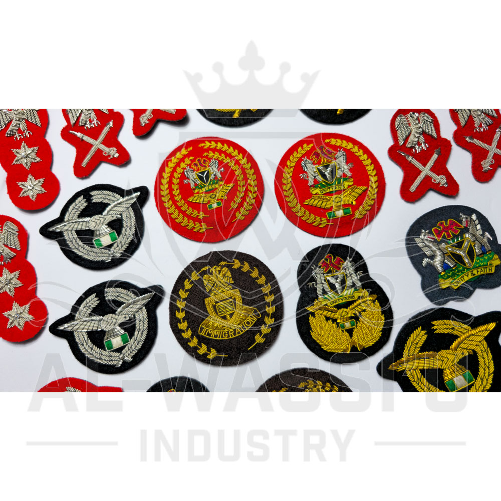 Hand Embroidered Badge